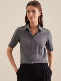 Seidensticker Bluse Kurzarm